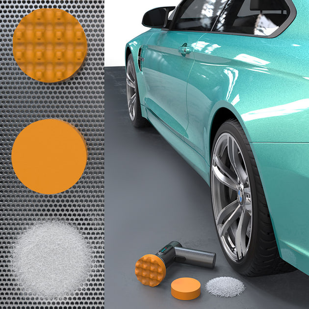 Бездротова полірувальна машинка Lesko LY-02 для автомобілів ∙ Акумуляторна полірувальна машинка для авто Lesko LY-02 - мініатюра 6