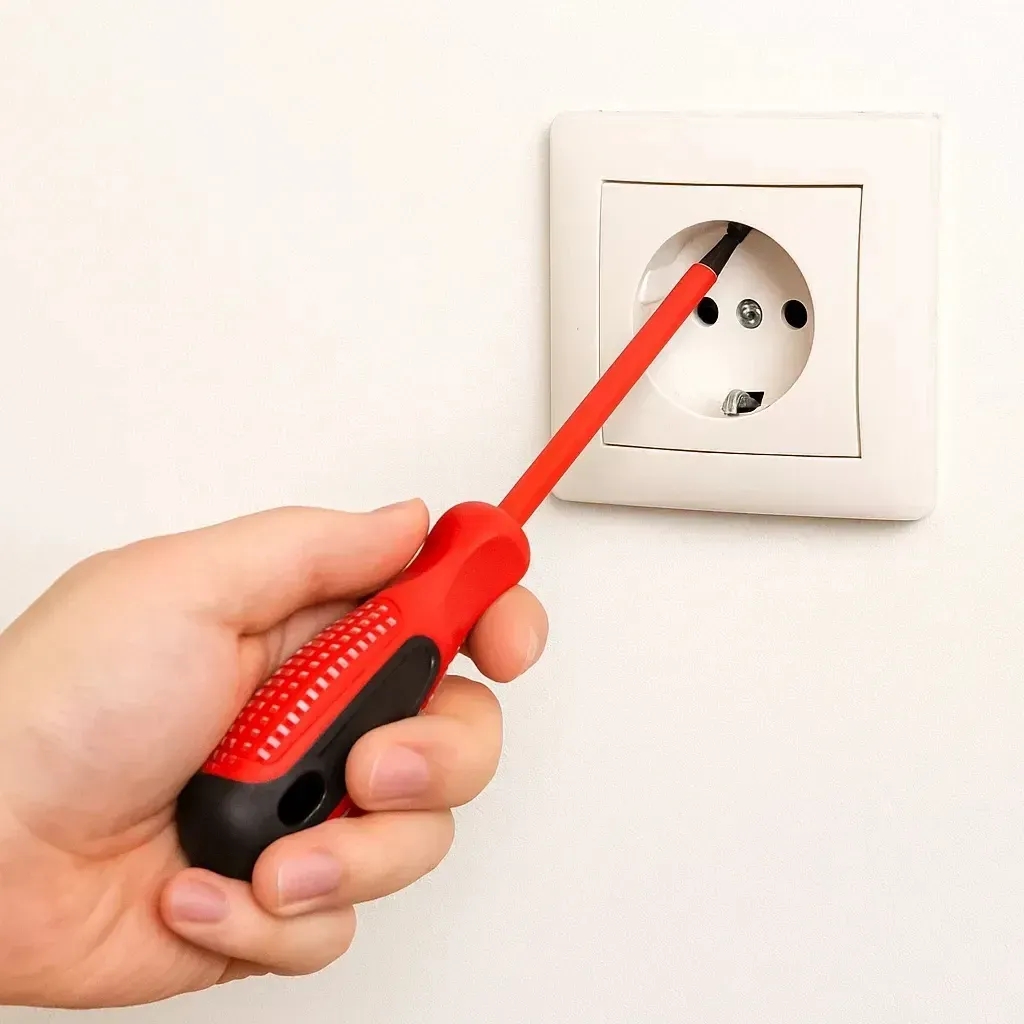 Діелектричні викрутки Screwdriver Set для безпечної роботи з електрикою ∙ Набір діелектричних викруток у чохлі Screwdriver Set 7 шт - мініатюра 5