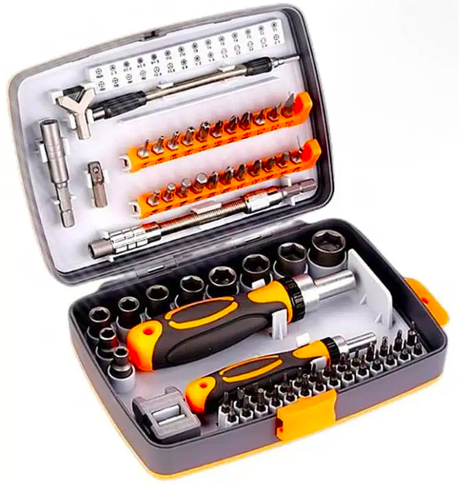 Набір викруток із тріщоткою багатофункціональний ручний інструмент 68 в 1 Torx RATCHET ∙ Універсальний набір ручного інструменту Torx RATCHET
