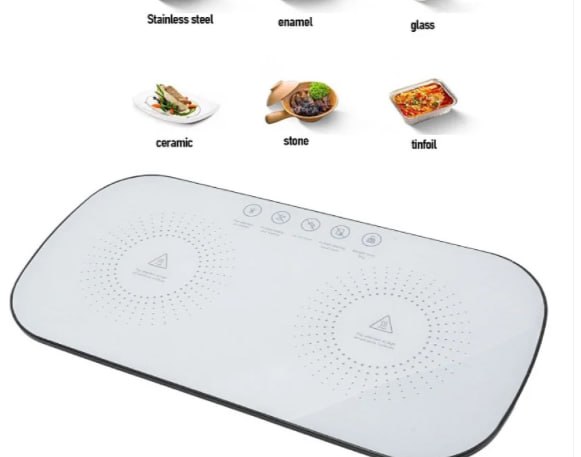Інтелектуальна багатофункціональна дошка для підігріву їжі для дому та офісу ∙ Багатофункціональна тарілка з підігрівом - мініатюра 3