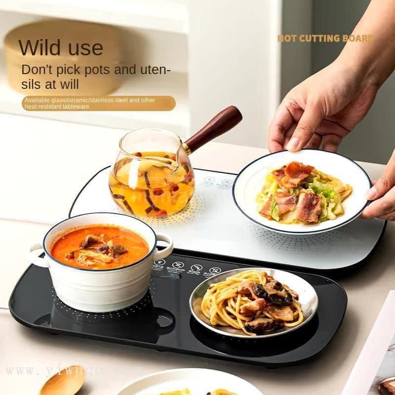 Інтелектуальна багатофункціональна дошка для підігріву їжі для дому та офісу ∙ Багатофункціональна тарілка з підігрівом - мініатюра 4