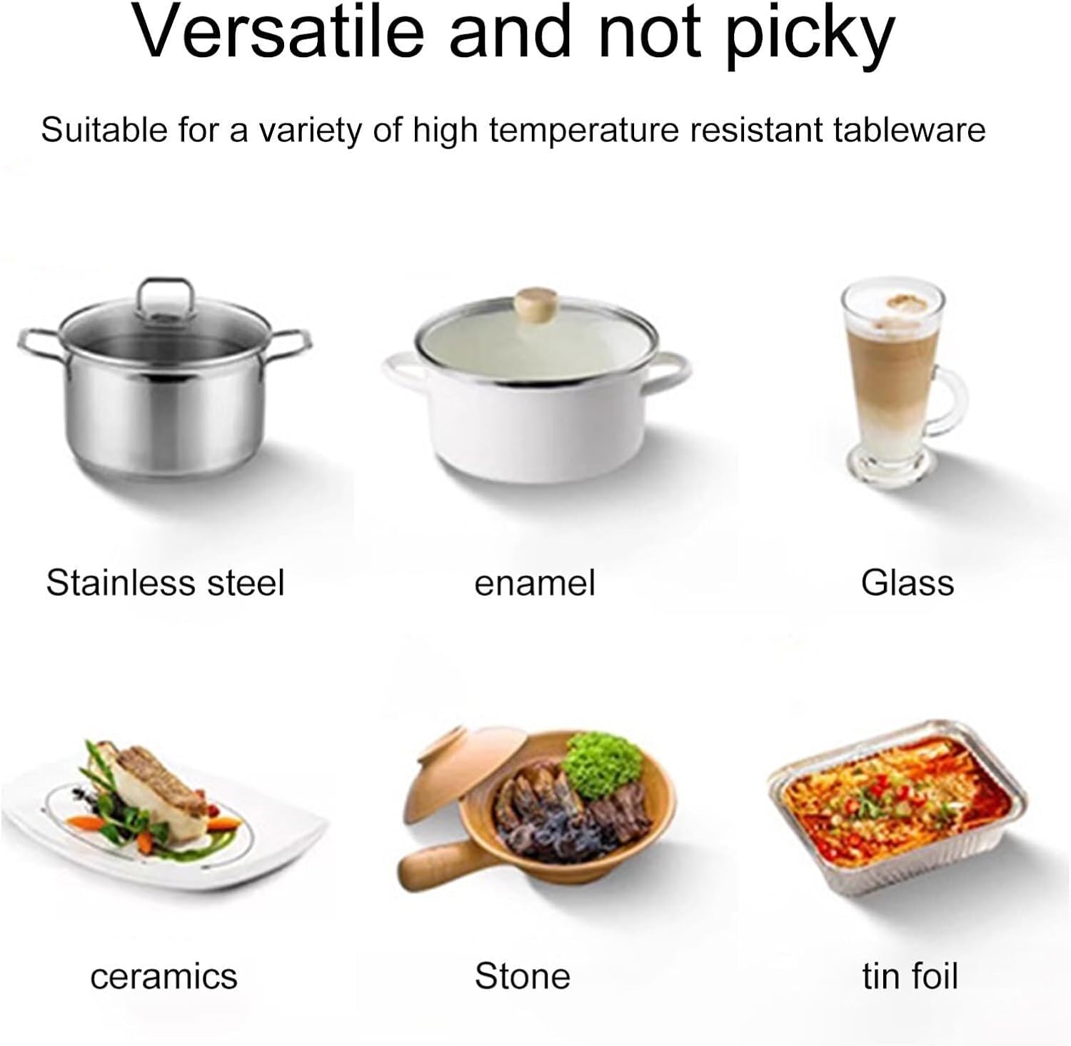 Інтелектуальна багатофункціональна дошка для підігріву їжі для дому та офісу ∙ Багатофункціональна тарілка з підігрівом - мініатюра 6