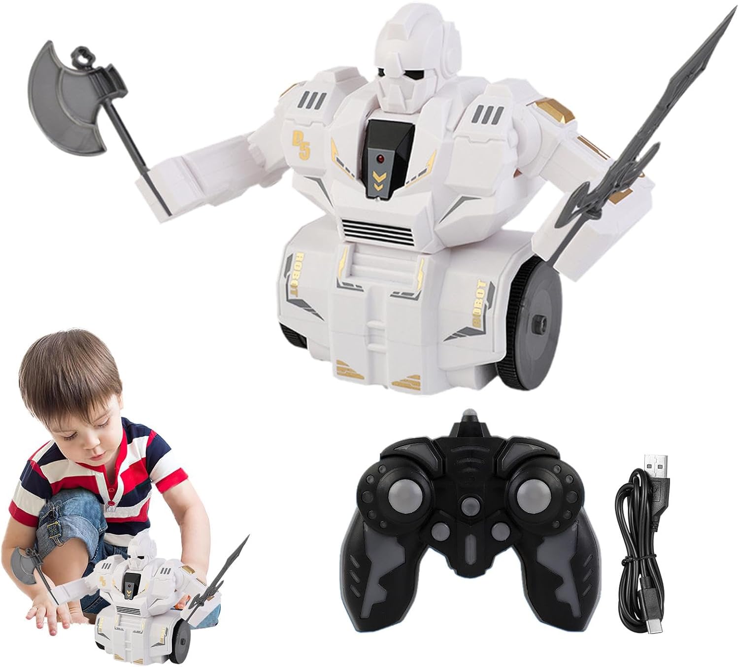 Бойові роботи для дорослих — іграшки з дистанційним керуванням VS Robot ∙ Робот бойовий з дистанційним керуванням - мініатюра 4