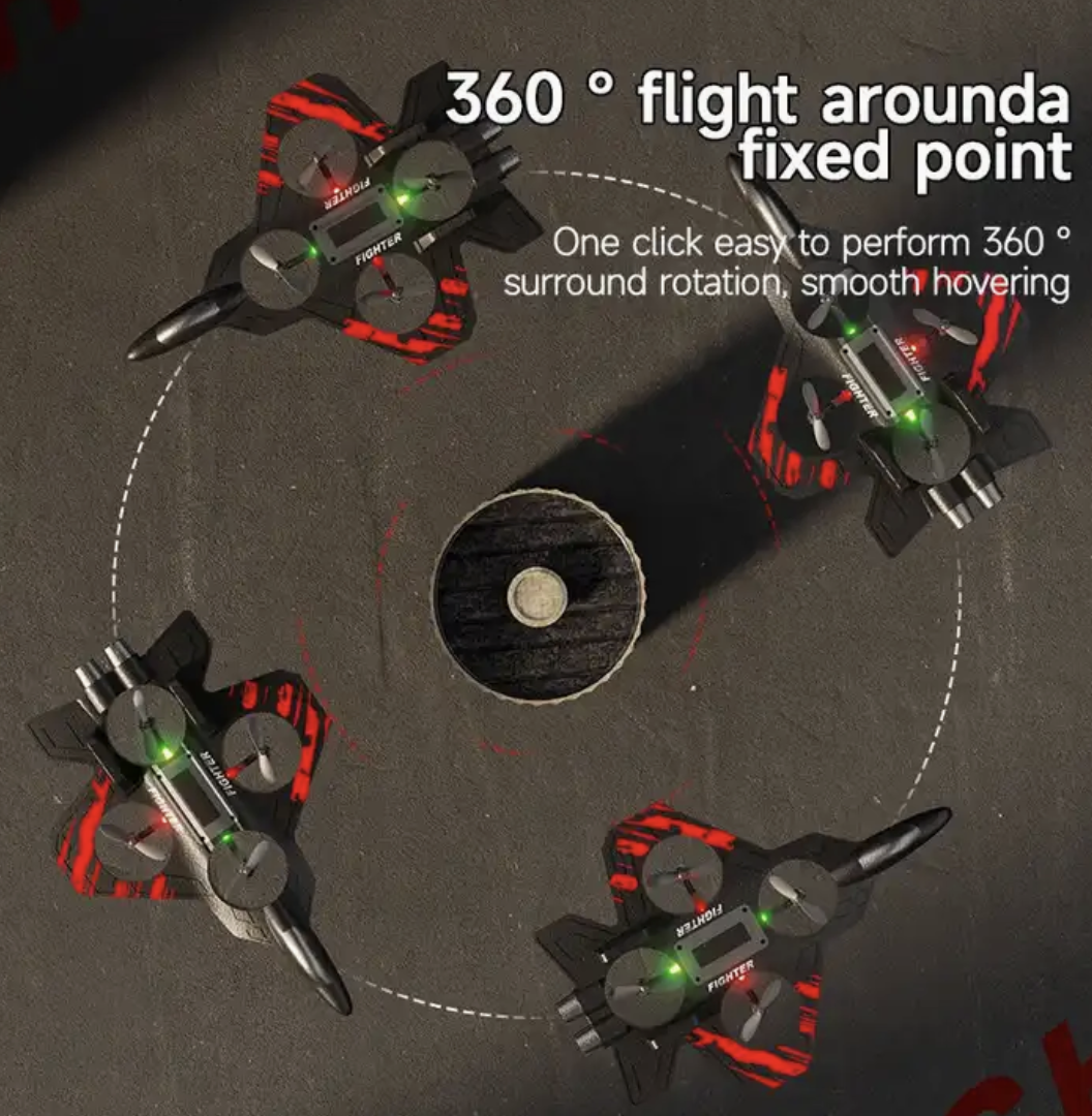 Радіокерований любительський реактивний літак 2.4G ∙ Дистанційно керований літак 2.4G для дітей - мініатюра 6