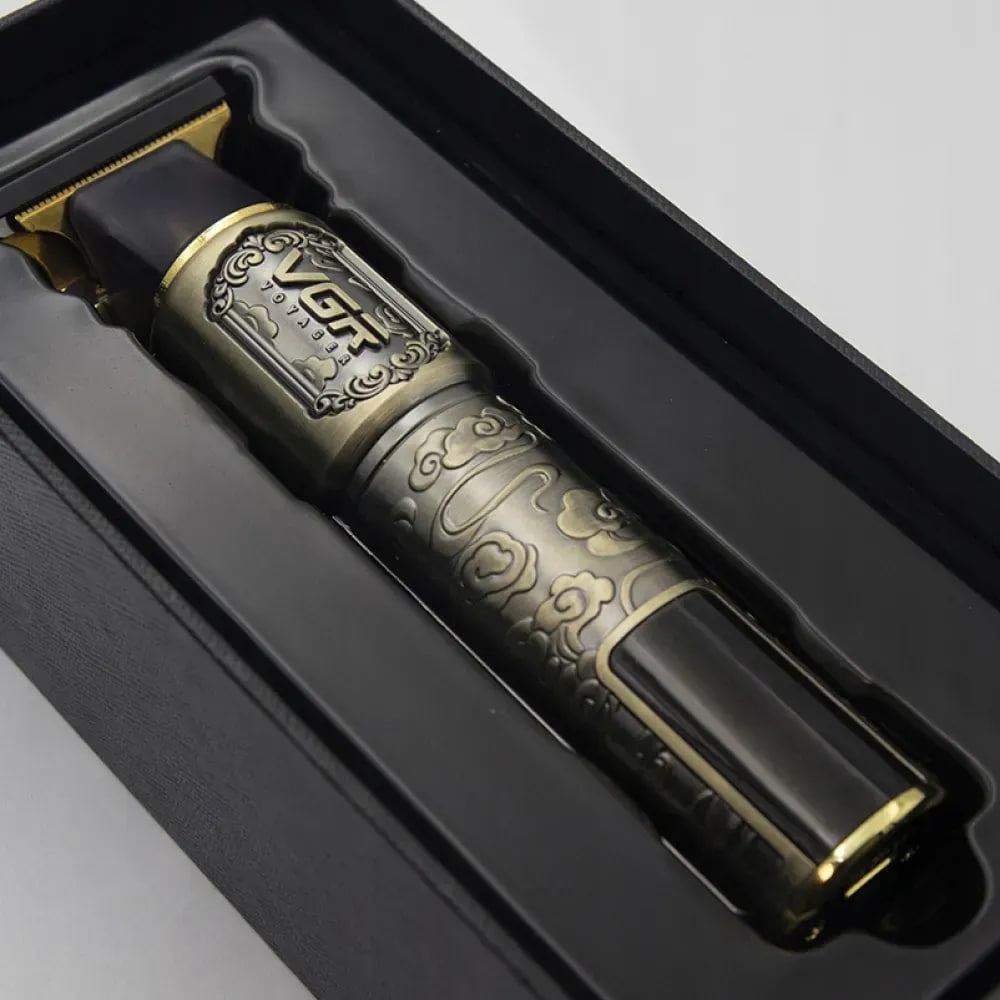 Тример VGR V-073 акумуляторний для бороди та волосся ∙ Акумуляторна машинка для стрижки від USB + 4 насадки VGR V-073 - мініатюра 8