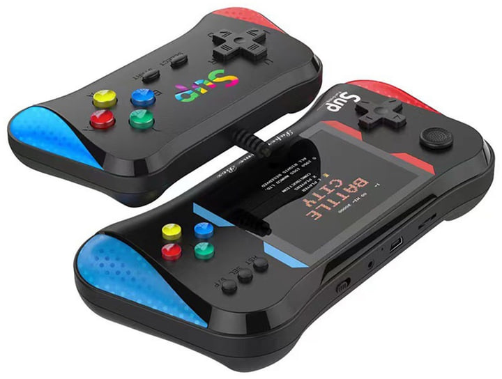 Ігрова консоль з екраном + 1 джойстик X7M 500в1 ∙ Портативна ігрова приставка SUP X7M