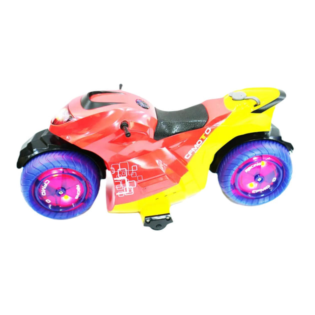 Трюковий мотоцикл SmartUs QF670-1 з LED-підсвічуванням і ефектом диму ∙ Іграшка мотоцикл на радіоуправлінні QF670-1 - мініатюра 4