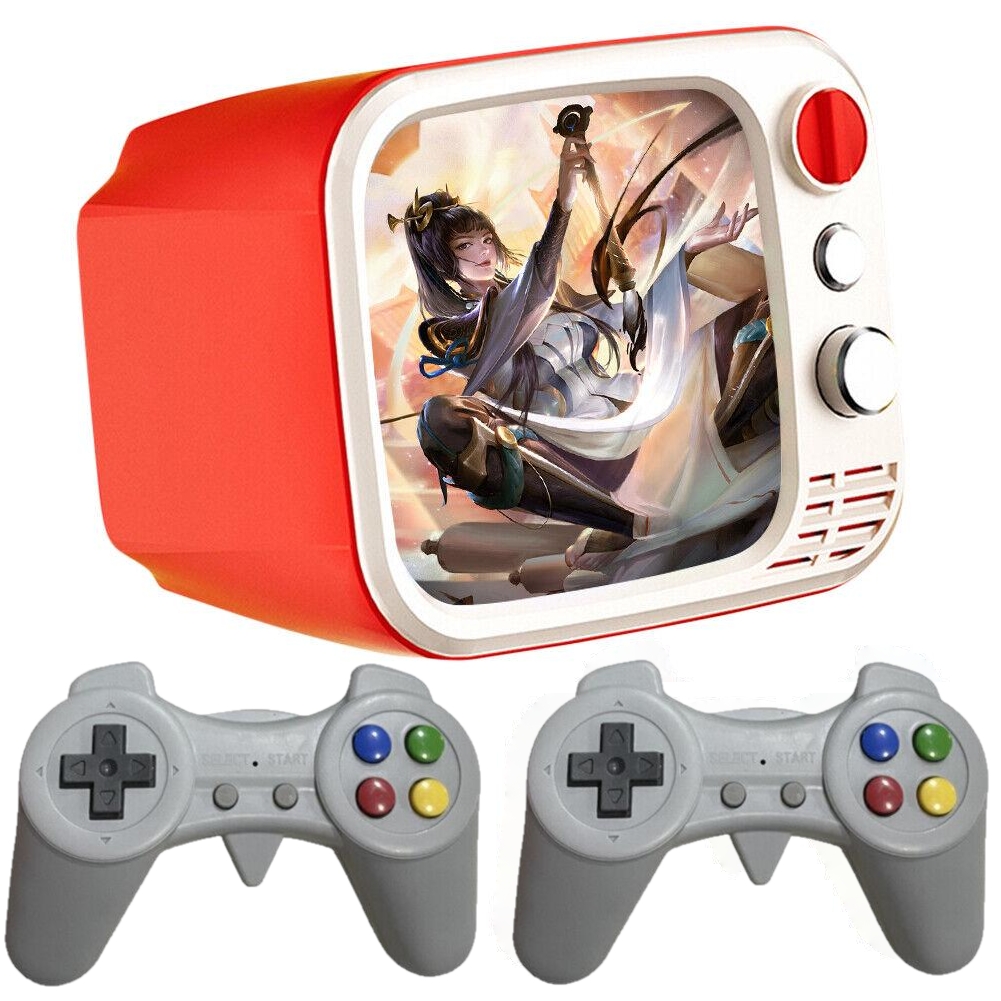 Ігрова консоль H7 Mini TV РЕТРО 740 ігор + 2 джойстики ∙ Портативна ретро-консоль H7 з екраном та джойстиками