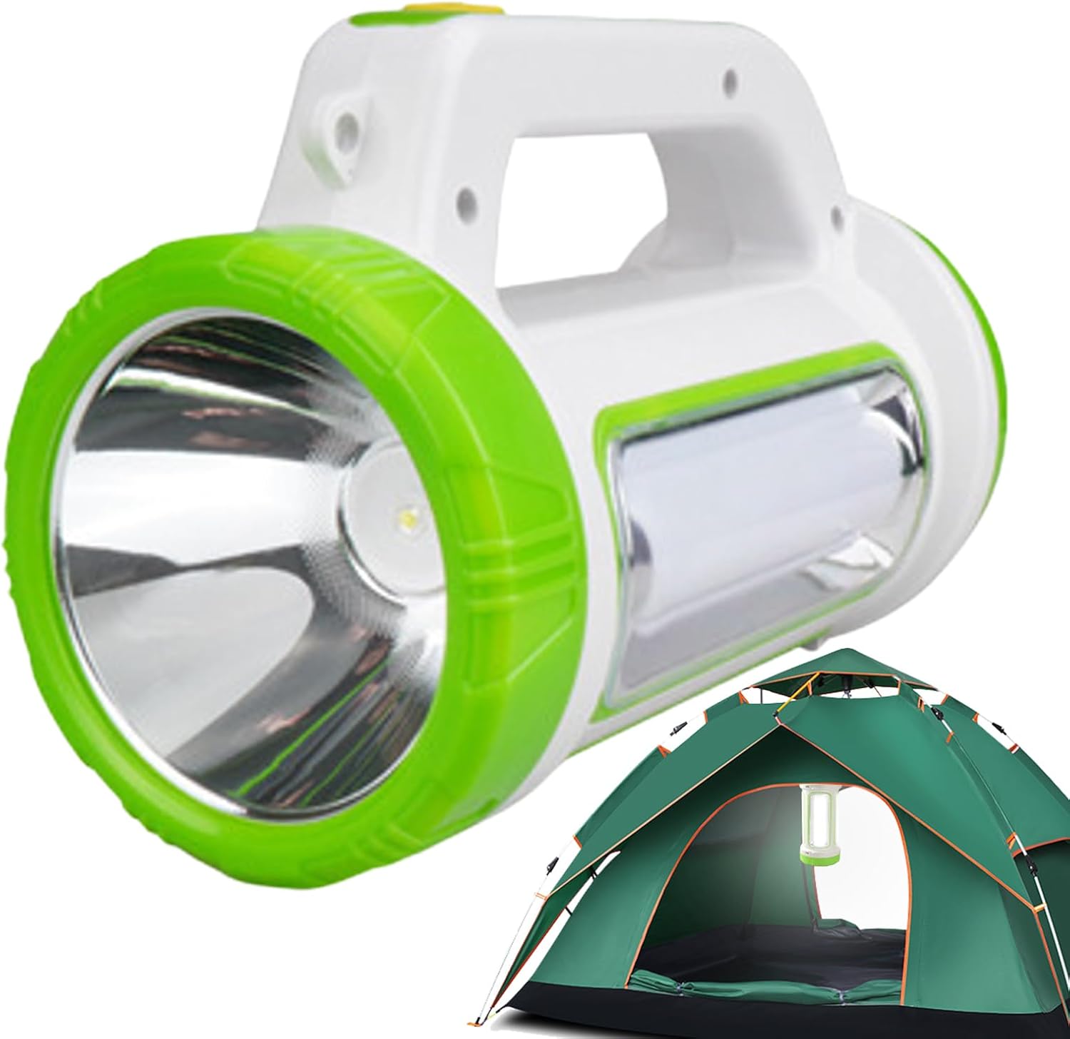 Портативний прожектор із функцією Power Bank JQ-6088 ∙ Лампа-ліхтар для намету та кемпінгу 6088-LED+COB