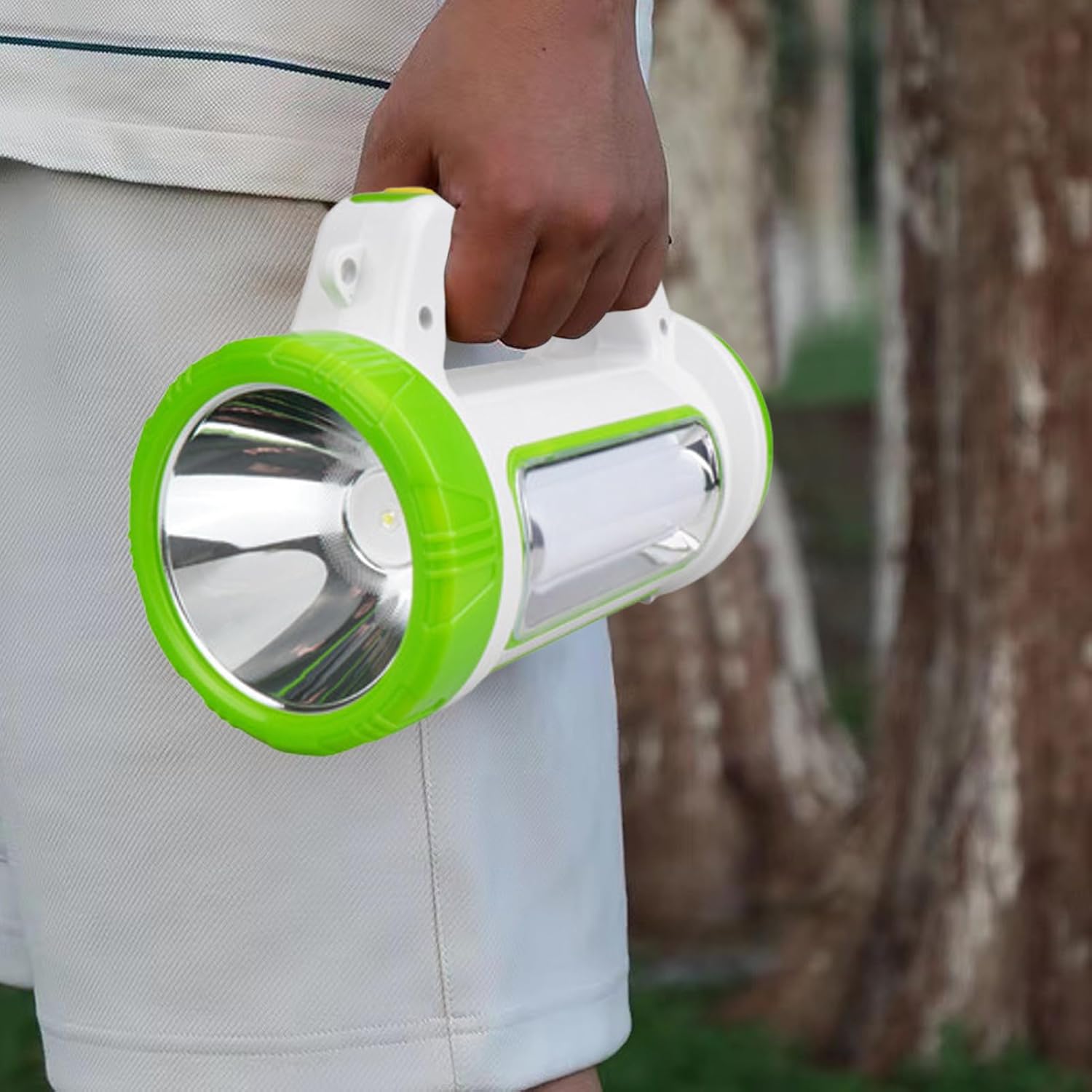 Портативний прожектор із функцією Power Bank JQ-6088 ∙ Лампа-ліхтар для намету та кемпінгу 6088-LED+COB - мініатюра 3