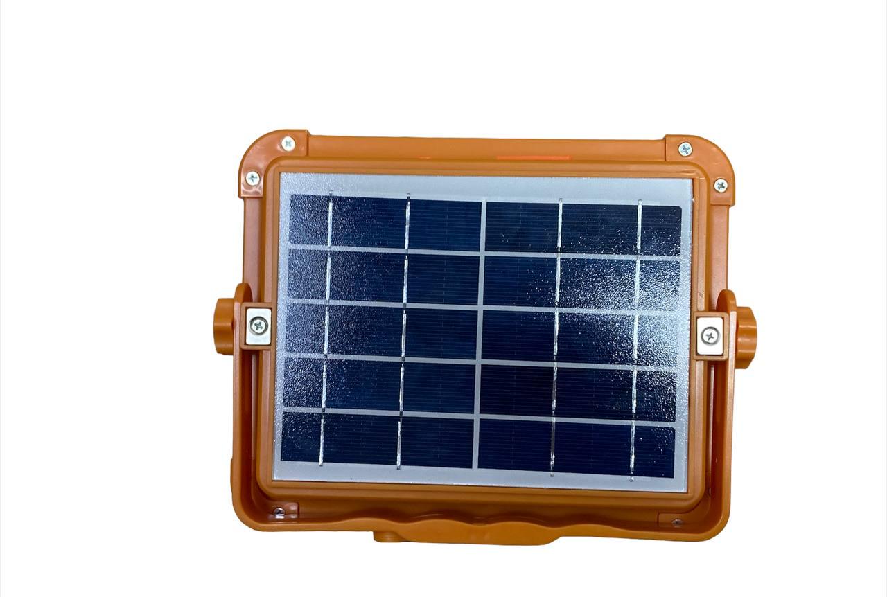 Потужний ліхтар-прожектор із сонячною панеллю Solar SL-D8 12000mAh ∙ Універсальний прожектор SL-D8 з акумулятором та USB-зарядкою - мініатюра 10