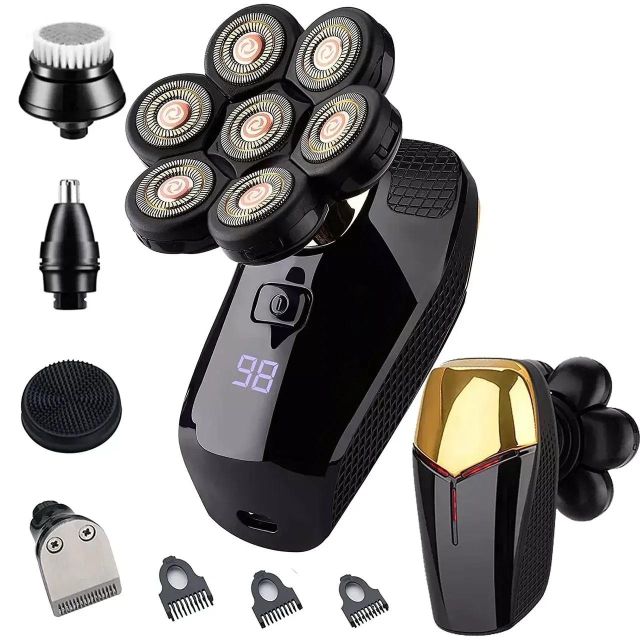 Електрична бритва для чоловіків 5 в 1 Electric Shaver для обличчя ∙ Багатофункціональна бритва 5 в 1 Electric Shaver