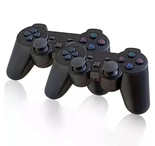 Стаціонарна ігрова приставка консоль micro USB 2 джойстика M8MINI ∙ Ігра ТВ приставка Smart Box Gamepad M8 Mini 64GB з бездротовими джойстиками - мініатюра 3