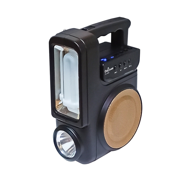 Зарядна станція CL-830 на сонячній батареї з PowerBank і радіо ∙ Портативна сонячна станція з радіо та Bluetooth CL-830 - мініатюра 2