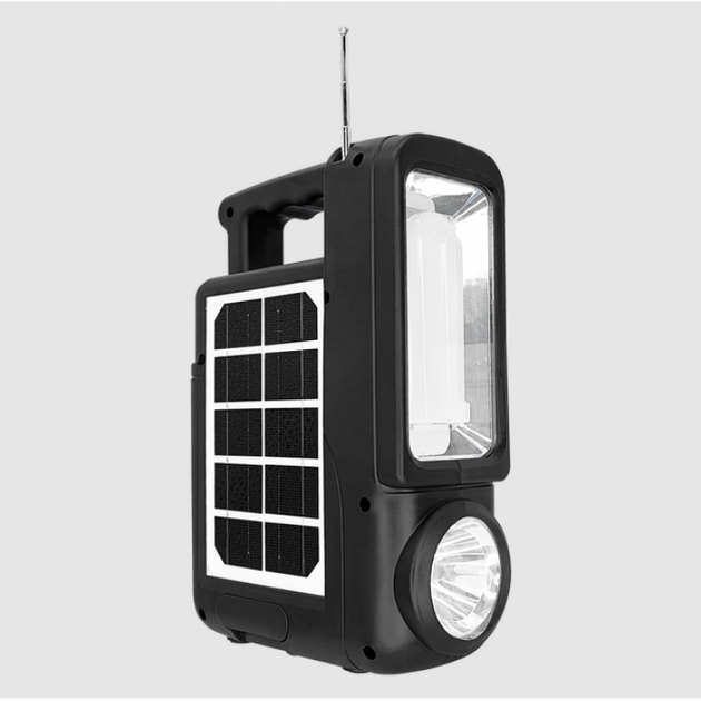 Зарядна станція CL-830 на сонячній батареї з PowerBank і радіо ∙ Портативна сонячна станція з радіо та Bluetooth CL-830 - мініатюра 7