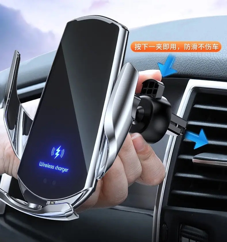 Автомобільний бездротовий зарядний пристрій Q3 потужністю 30 Вт ∙ Автотримач для телефону з функцією швидкого заряджання Q3 - мініатюра 5