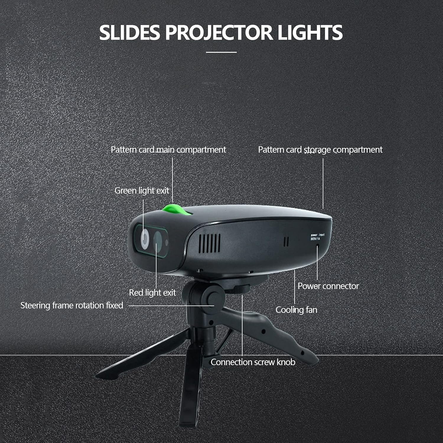 Установка-проектор для дискотек UKC RD-8010L з пультом ∙ Лазерна установка RD-8010L RGB+Пульт - мініатюра 5