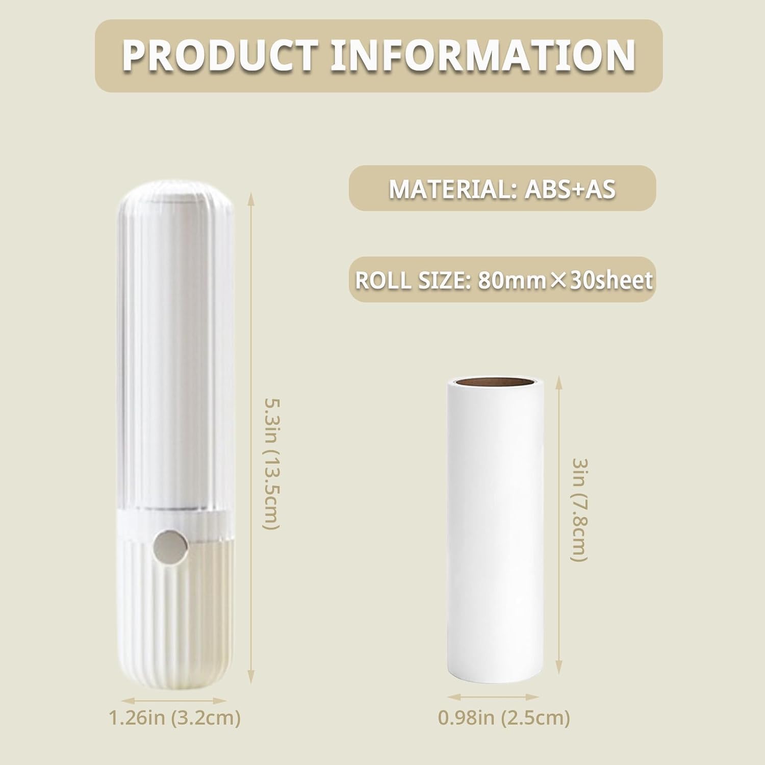 Портативна змінна клейка насадка для одягу ∙ Змінна клейка насадка для видалення шерсті домашніх тварин - мініатюра 6