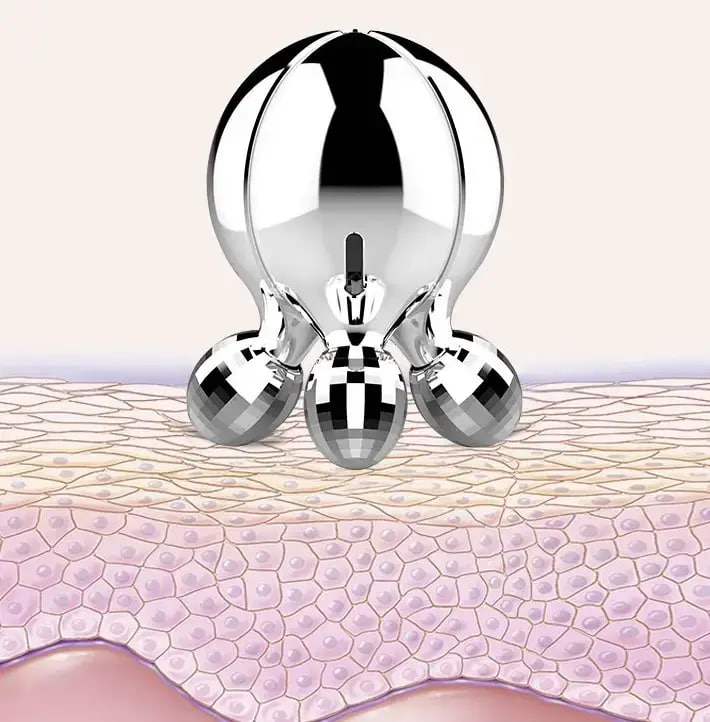 Роликовий масажер Ly-192 для підтяжки обличчя з поворотом на 360° ∙ Масажер з поворотом на 360 градусів Ly-192 - мініатюра 8