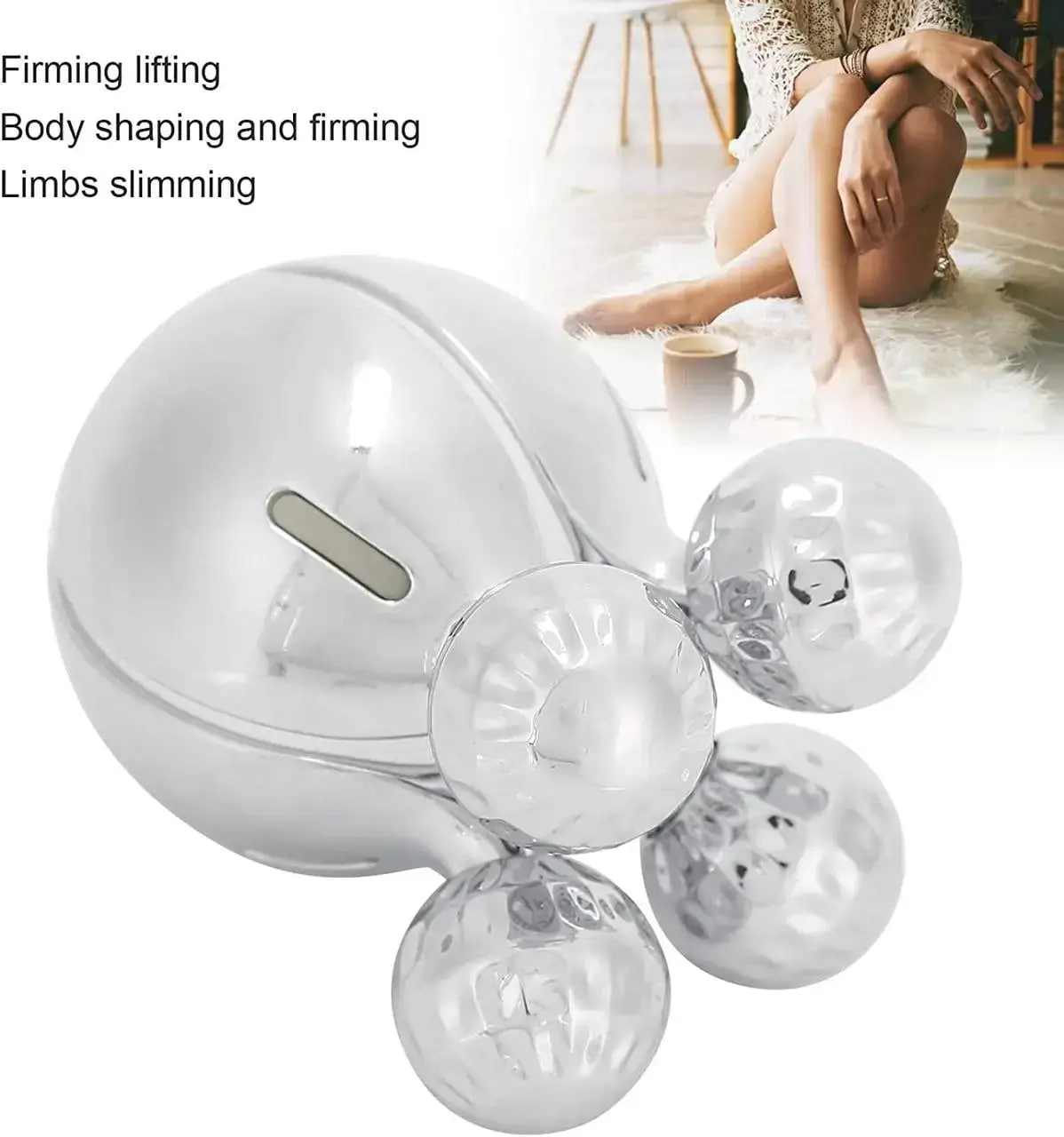 Роликовий масажер Ly-192 для підтяжки обличчя з поворотом на 360° ∙ Масажер з поворотом на 360 градусів Ly-192 - мініатюра 9