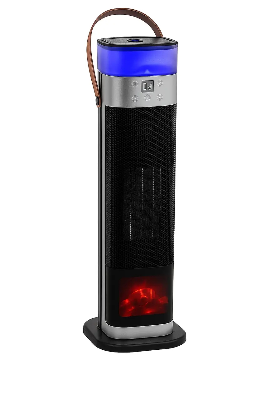 Тепловентилятор-обігрівач з зволожувачем Portable Fan Heater HQN218-28QD ∙ Обігрівач тепловентилятор із зволожувачем повітря HQN218-28QD