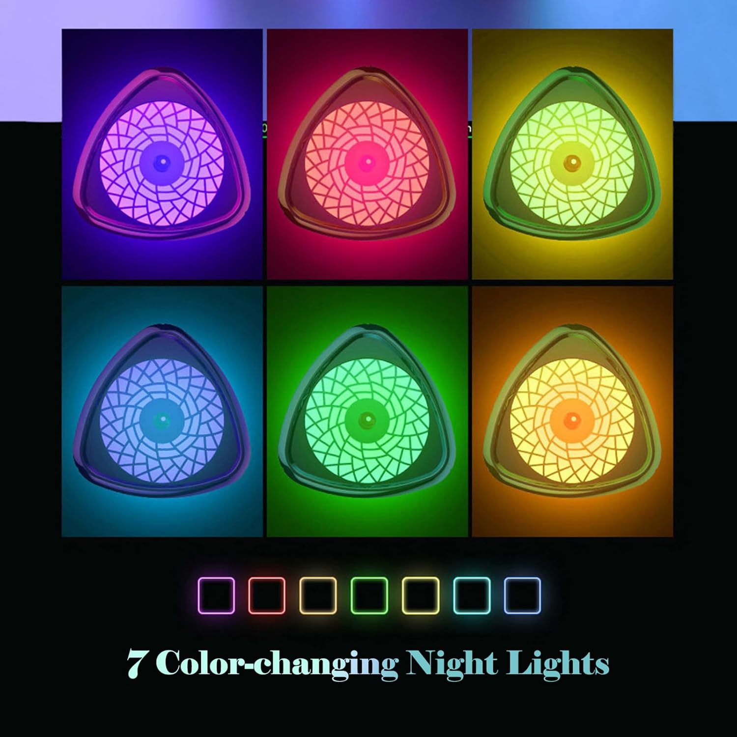 Зволожувач повітря з підсвіткою Fog Humidifier ART 8496 1000 мл ∙ Ультразвуковий зволожувач повітря для дітей Fog Humidifier - мініатюра 9