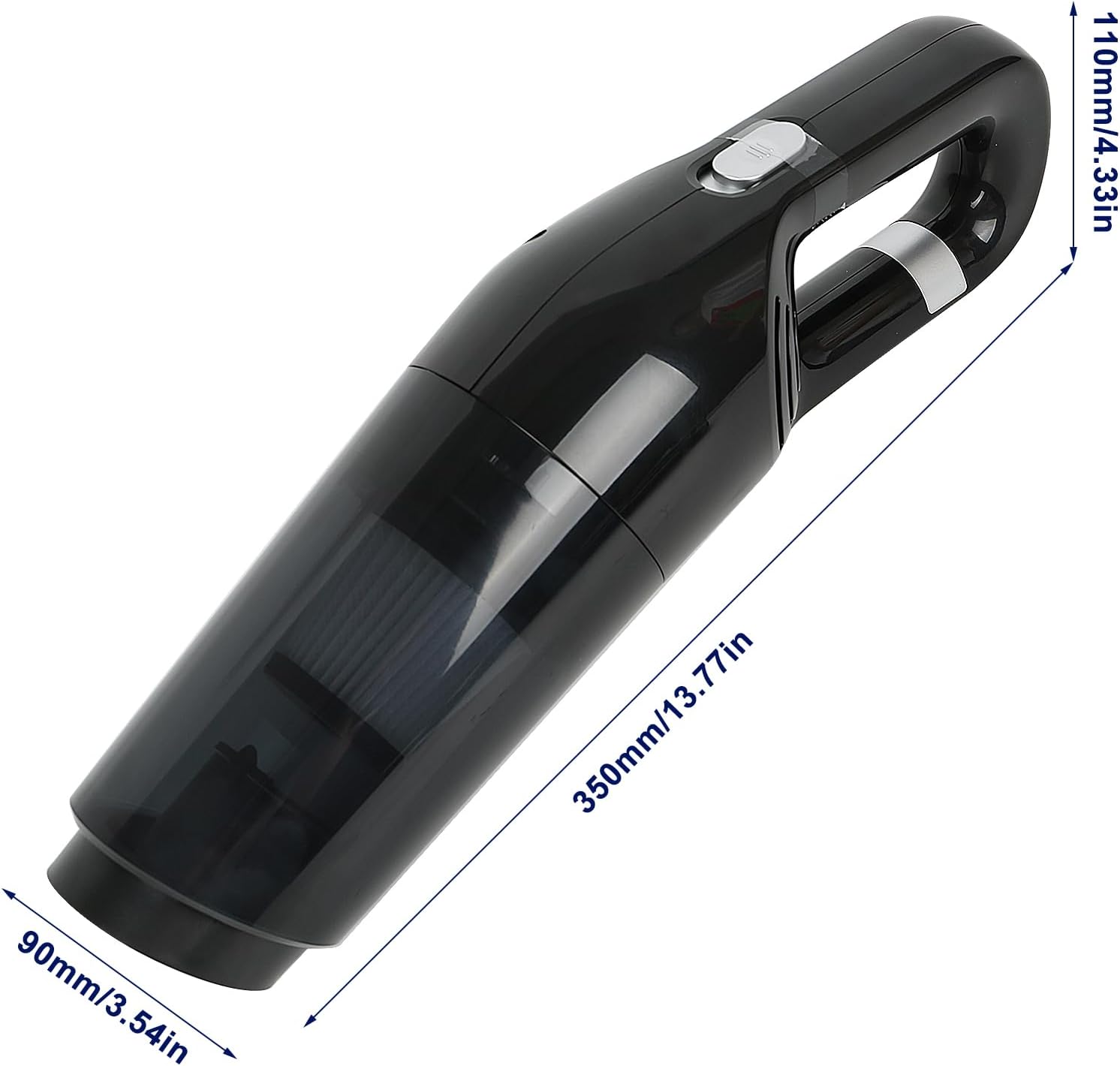 Бездротовий автомобільний пилосос LT-113 з потужним акумулятором ∙ Ручний акумуляторний пилосос LT-113