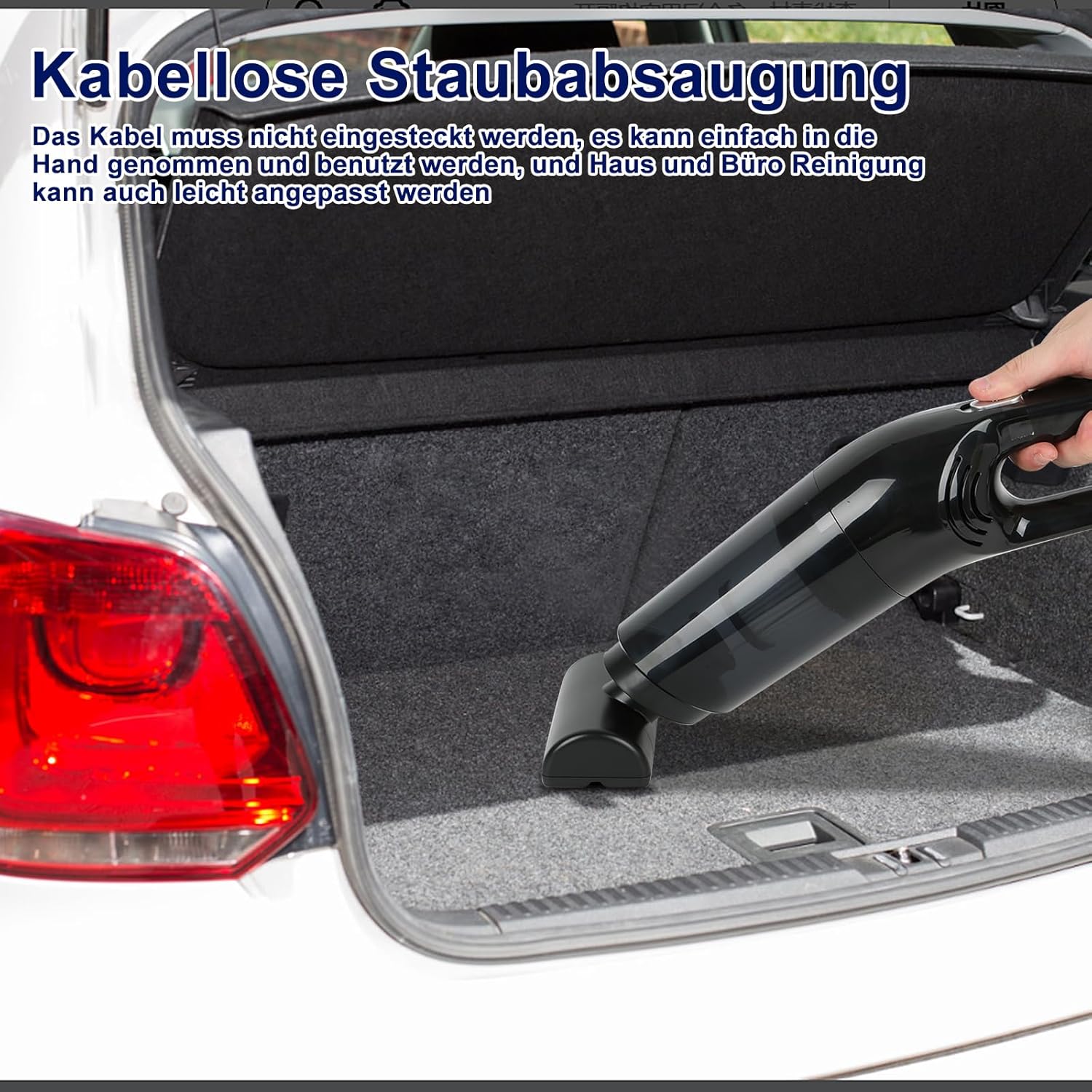 Бездротовий автомобільний пилосос LT-113 з потужним акумулятором ∙ Ручний акумуляторний пилосос LT-113 - мініатюра 6