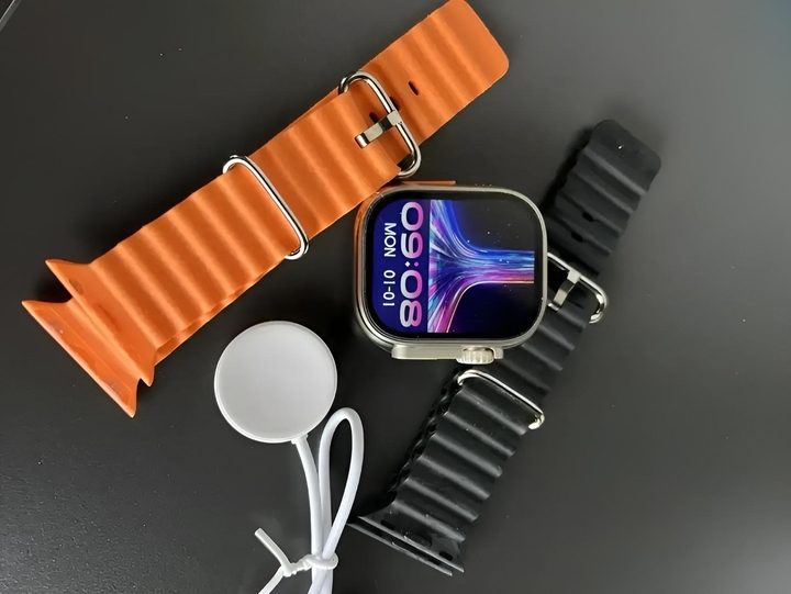 Подарунковий набір смарт-годинник RM22 + навушники + бездротовий зарядний пристрій + 2 ремінці ∙ Смарт-годинник Smart Watch RM22 - мініатюра 7