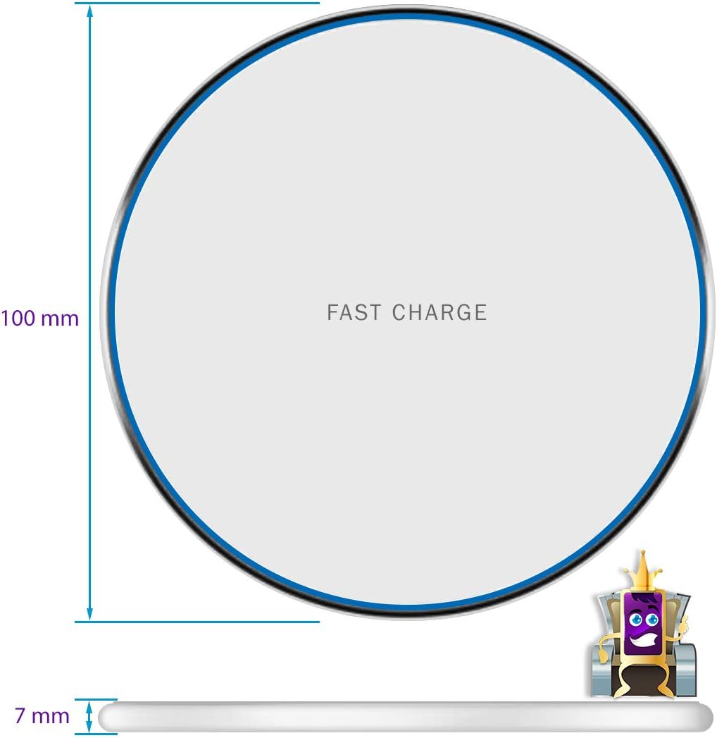 Бездротовий зарядний пристрій Awei W7 ∙ Круглий зарядний пристрій 10W з технологією Qi - мініатюра 5