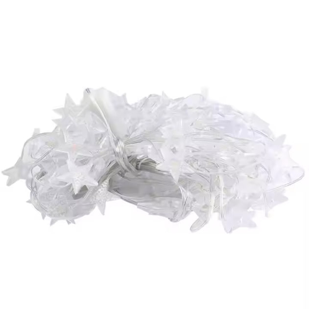 Світлодіодна штора Зірки з USB-живленням 3×3 м тепле світло ∙ Гірлянда Штора 3×3 м Тепла USB Зірки - мініатюра 7