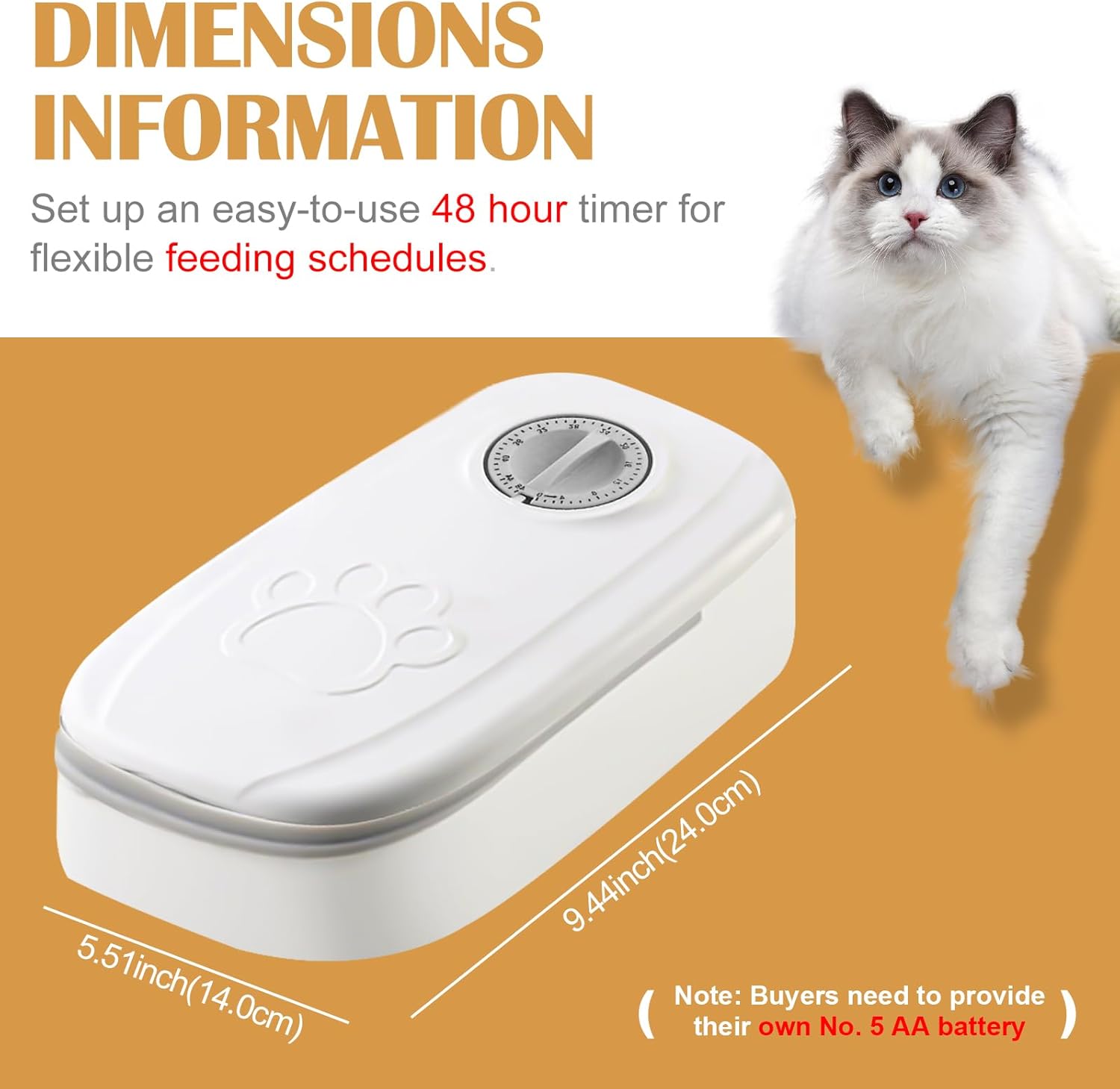 Годівниця для домашніх тварин Pet Feeder 1494 - мініатюра 4