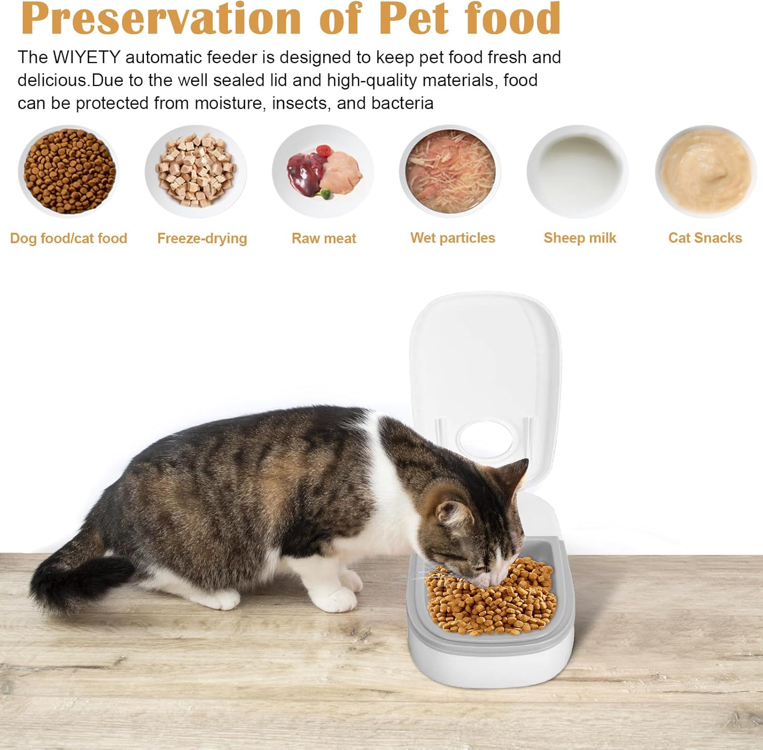 Годівниця для домашніх тварин Pet Feeder 1494 ∙ Автоматична годівниця Pet Feeder 1494 для котів та собак - мініатюра 5