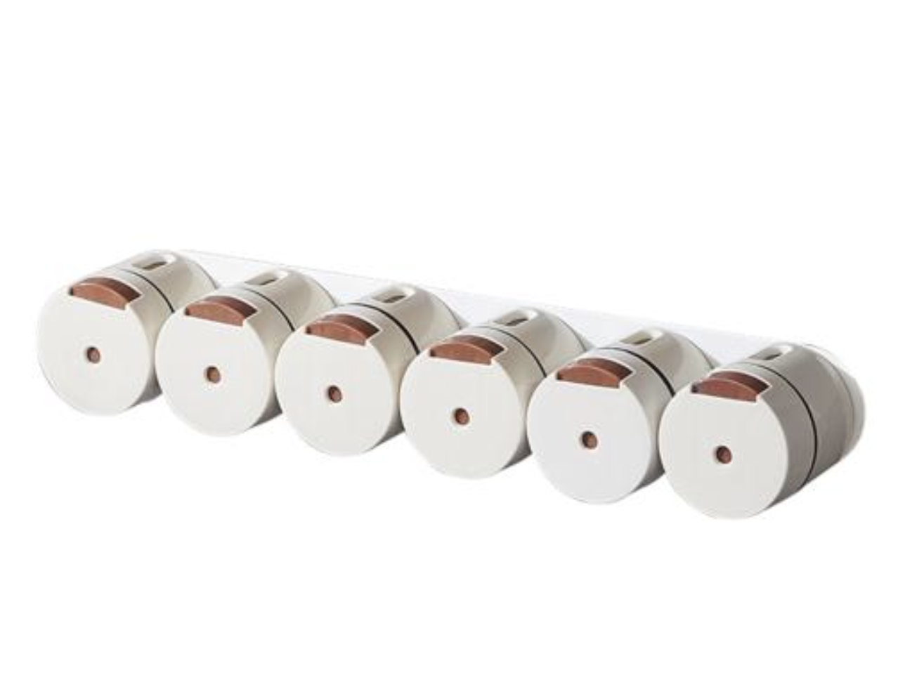 Набір магнітних баночок для спецій ∙ Настінний органайзер для солі та перцю для цукру - мініатюра 9