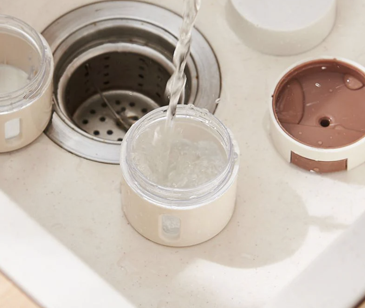 Набір магнітних баночок для спецій ∙ Настінний органайзер для солі та перцю для цукру - мініатюра 12