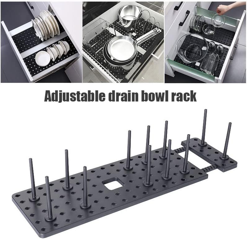 Телескопічна сушарка Drawer Organizer з індивідуальною конфігурацією ∙ Сушарка для посуду Drawer Organizer - мініатюра 5