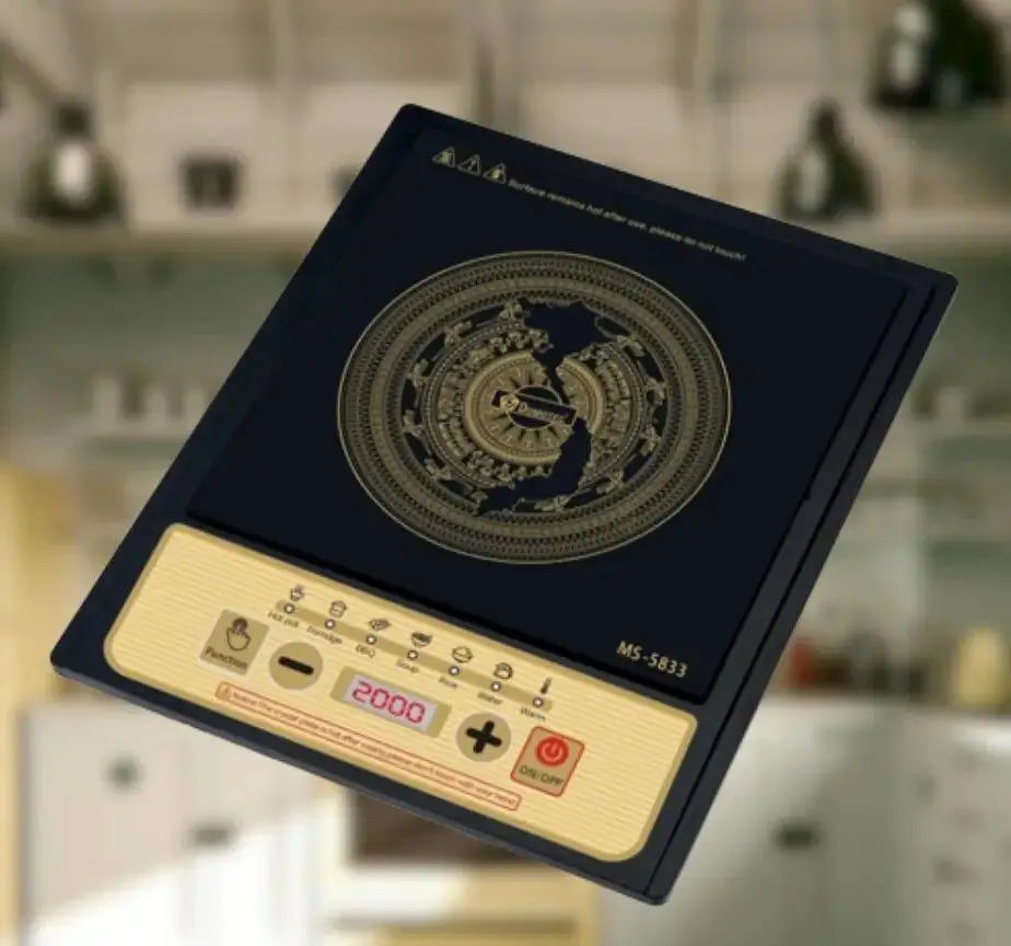 Індукційна плита MS-5833 1 конфорочна 2000 Вт ∙ Електрична настільна плита MS-5833 з сенсорним керуванням - мініатюра 4