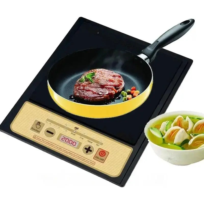 Індукційна плита MS-5833 1 конфорочна 2000 Вт ∙ Електрична настільна плита MS-5833 з сенсорним керуванням - мініатюра 5