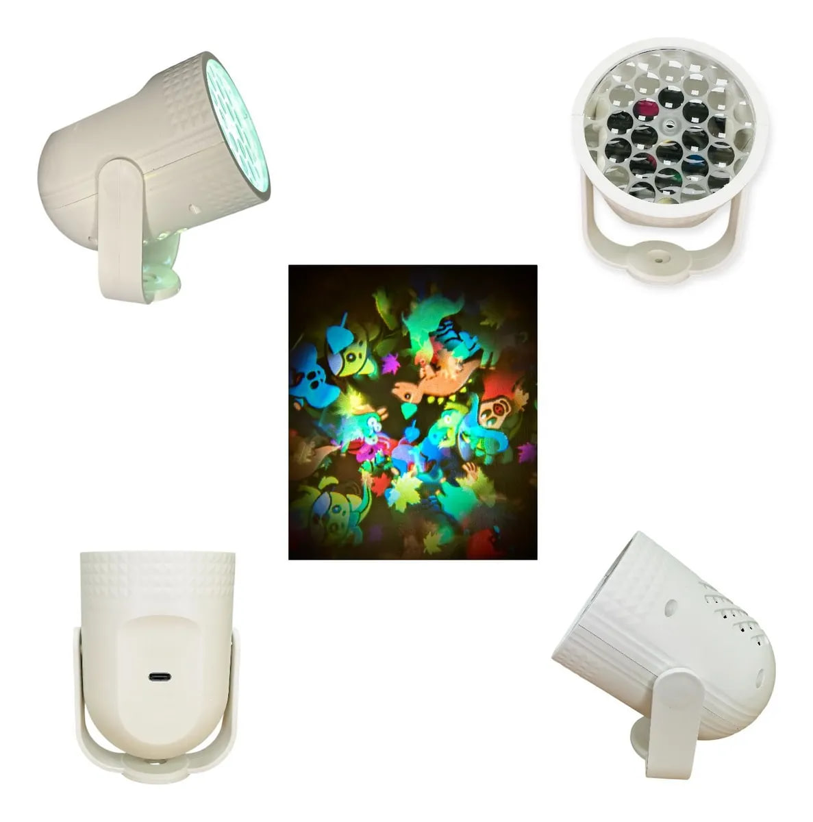 Дитячий світильник-проектор LY-1068 з милими тваринками ∙ Проектор для дітей Зверюшки Слайди LY-1068 - мініатюра 5