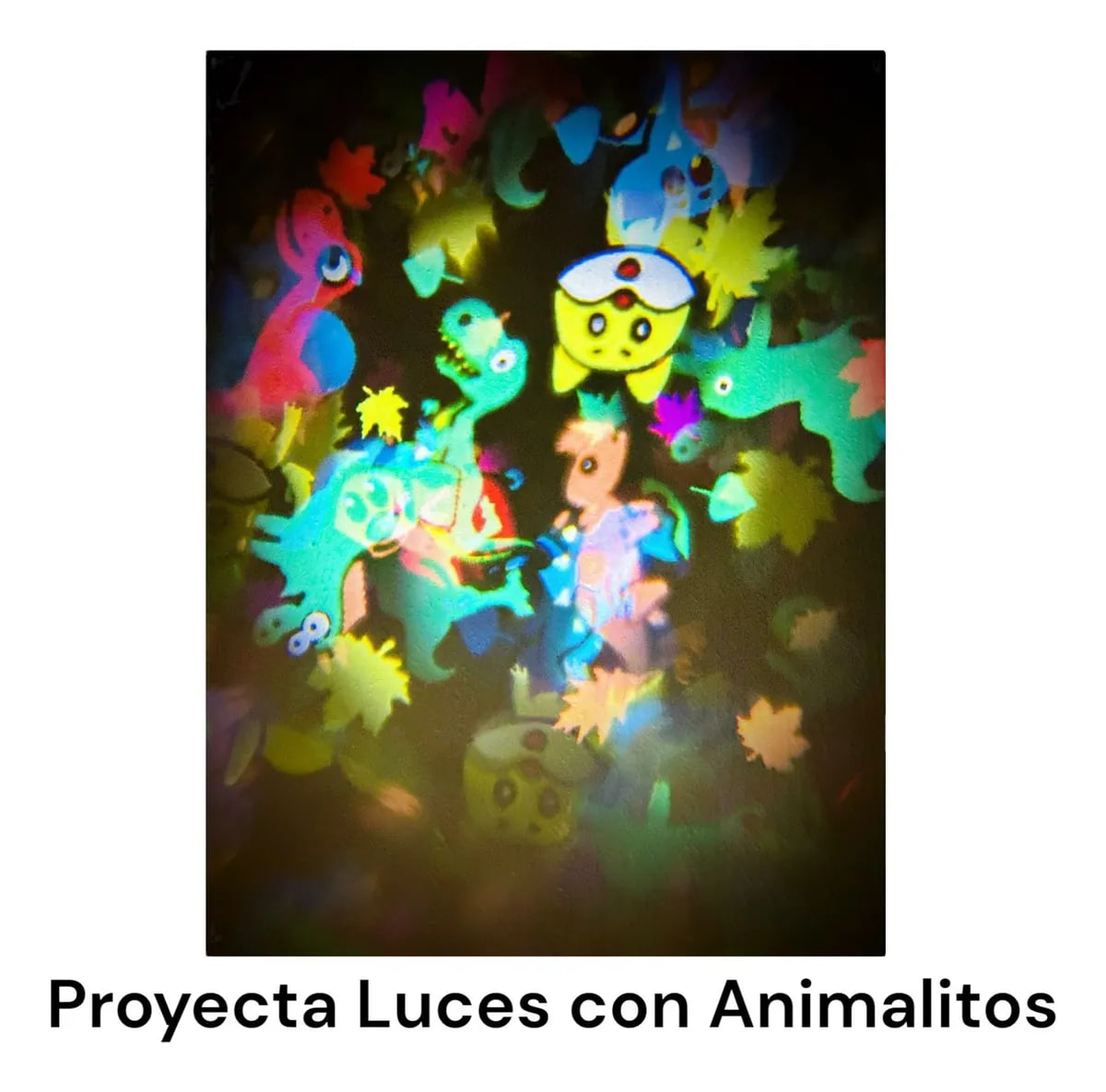 Дитячий світильник-проектор LY-1068 з милими тваринками ∙ Проектор для дітей Зверюшки Слайди LY-1068 - мініатюра 8