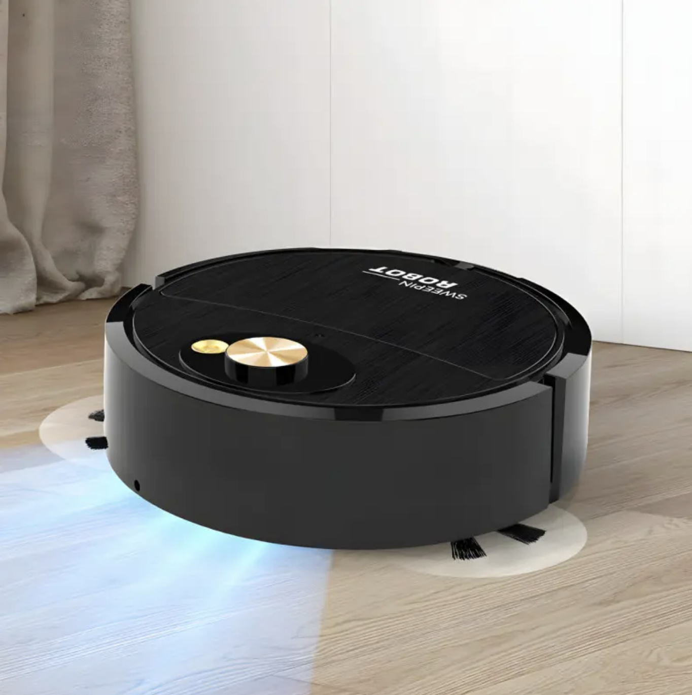 Розумний робот-прибиральник Vacuum 8088 для дому SWEEPING ROBOT ∙ Робот-пилосос Vacuum 8088 Cleaner 3 в 1 - мініатюра 6