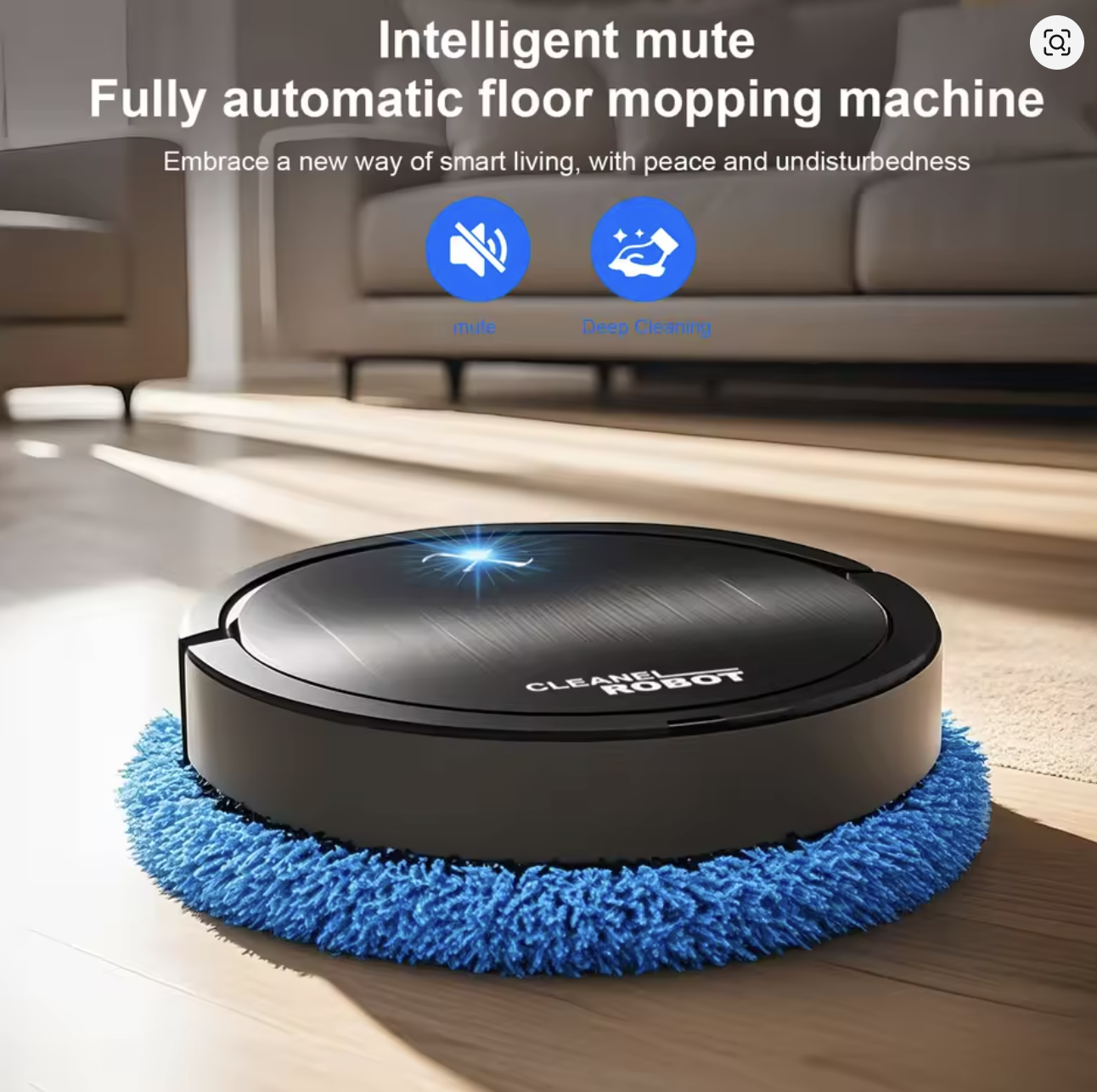 Пилосос-робот LY-540 для вологого та сухого прибирання ∙ Розумний робот-пилосос Vacuum cleaner LY-540 - мініатюра 12