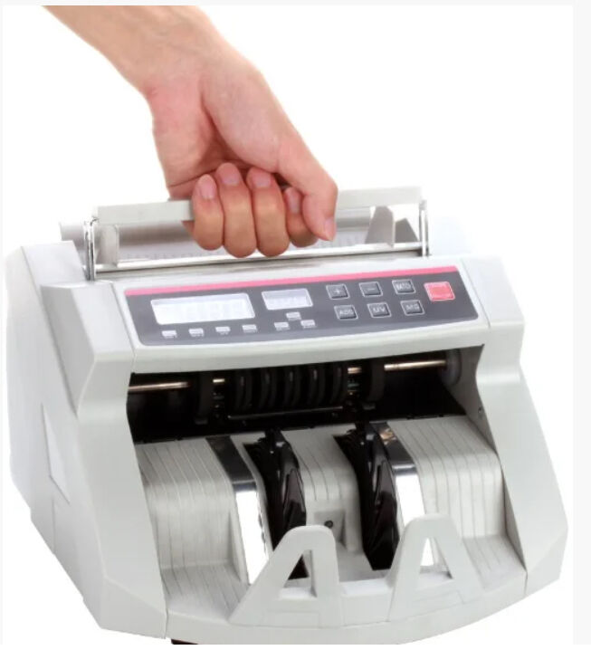 Рахункова машинка для грошей + Детектор валют Bill Counter 2108 UV - мініатюра 6