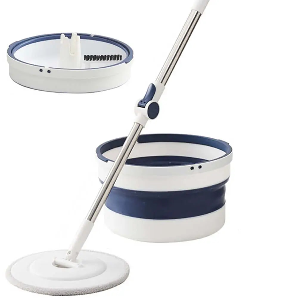 Швабра-Сфера Mop Bucket 1472 з інноваційною системою віджиму без рук ∙ Швабра з Ведром КРУГЛА Mop Bucket 1472