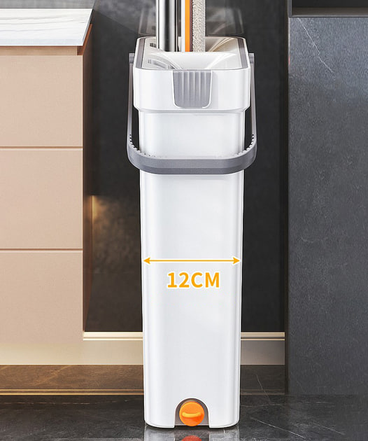 Комплект Mop Bucket 1065 для прибирання з автоматичним віджимом ∙ Швабра с Ведром Mop Bucket 1065 - мініатюра 6