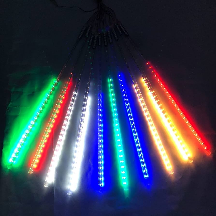 Світлодіодна гірлянда RD-110 Трубки-Сосульки 50 см ∙ LED гірлянда RD-110 Сосулька мультиколор - мініатюра 3