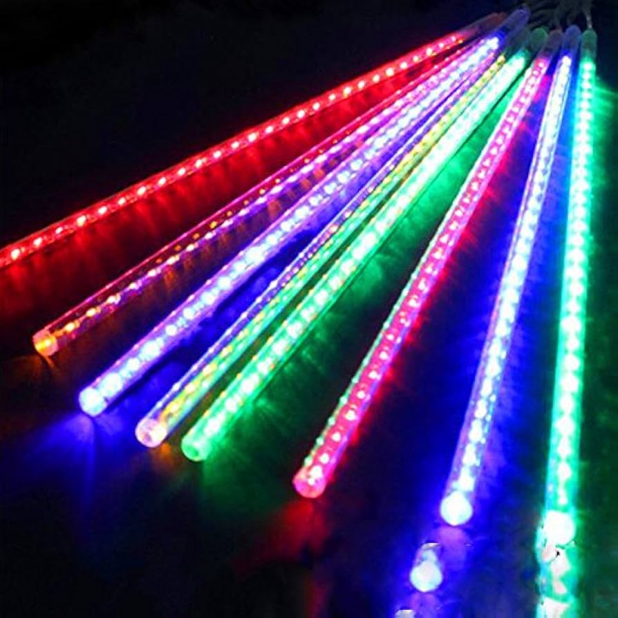 Світлодіодна гірлянда RD-110 Трубки-Сосульки 50 см ∙ LED гірлянда RD-110 Сосулька мультиколор - мініатюра 4