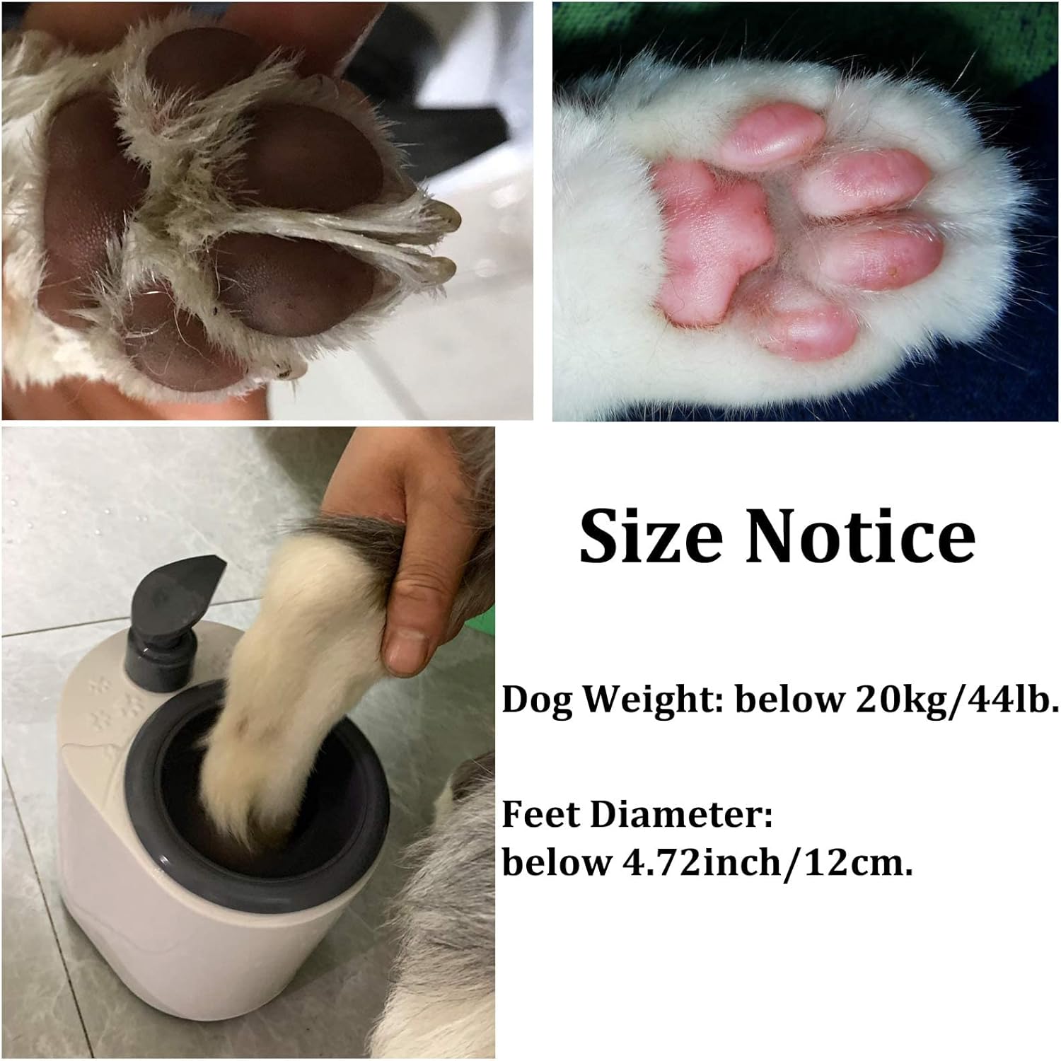 Автоматична лапомийка для домашніх тварин Pet Foot Washing Cup LY-149 ∙ Пристрій для очищення лапок котів і собак LY-149 - мініатюра 7