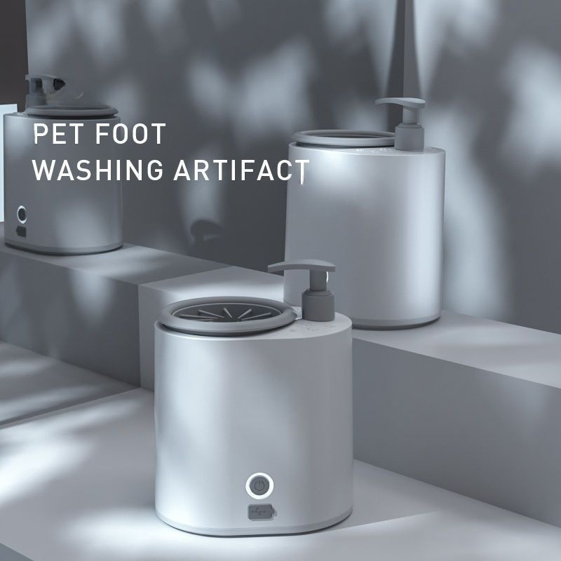 Автоматична лапомийка для домашніх тварин Pet Foot Washing Cup LY-149 ∙ Пристрій для очищення лапок котів і собак LY-149 - мініатюра 11