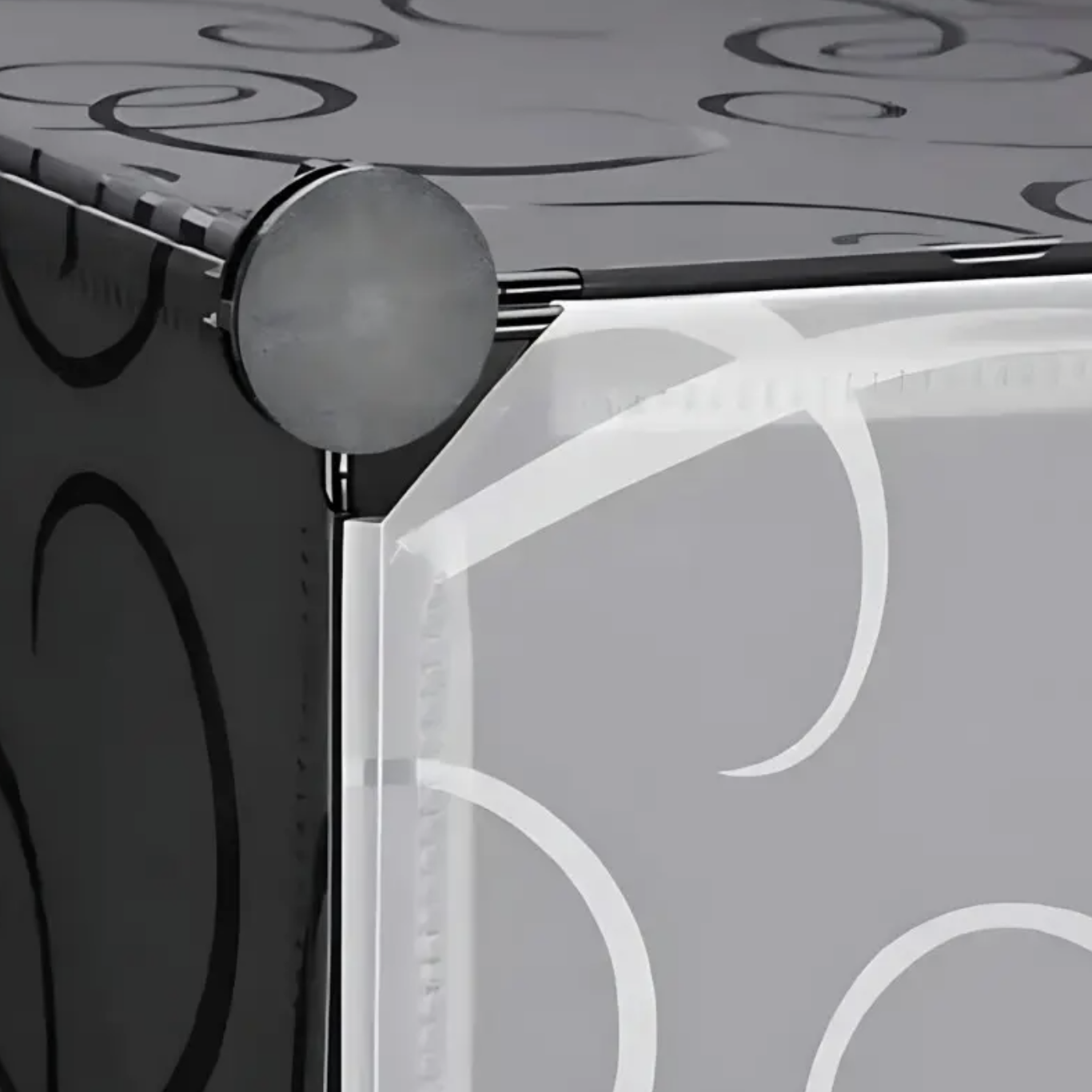 Збірна пластикова шафа-органайзер для дому та квартири 37×37×90 см ∙ Пластикова шафа для взуття 37×37×90 см - мініатюра 4